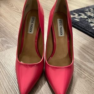Pink Steve Madden high heels size 6.5